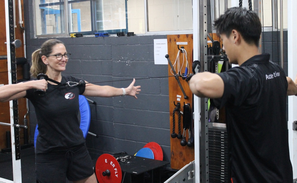 Personal training service with individualised coaching